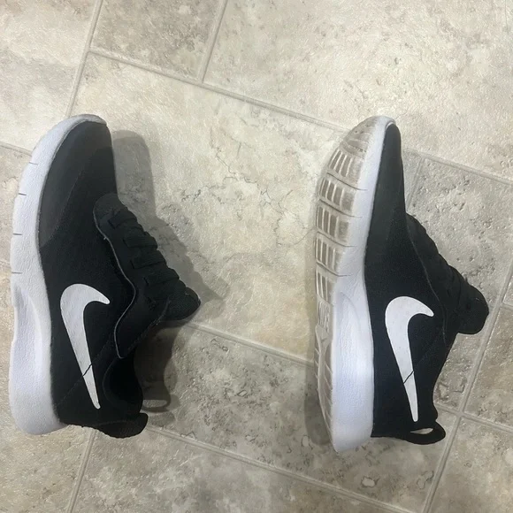 Boys kids toddler children NIKE shoes black 10.5 C - Picture 3 of 7